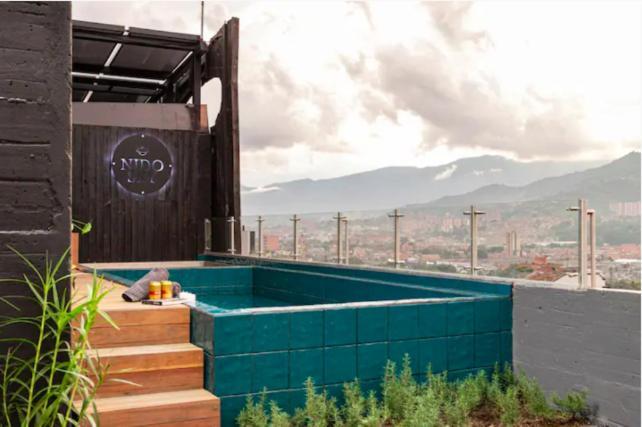 Nido Sky Aparthotel Medellin Bagian luar foto